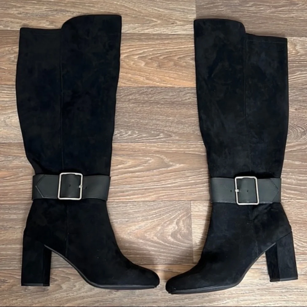 White Mountain Women’s Katrina‎ Tall Boots Black Size 11M